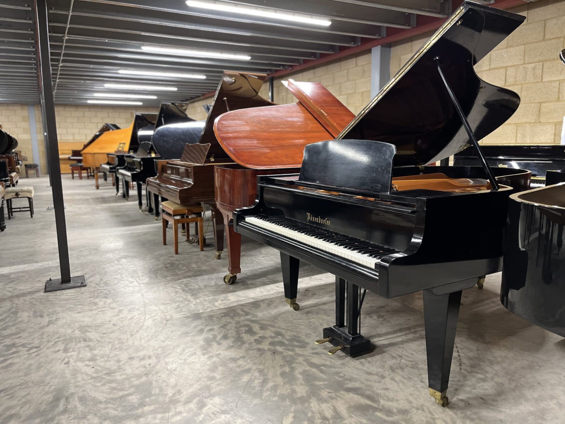 Ein Klavier von Yamaha