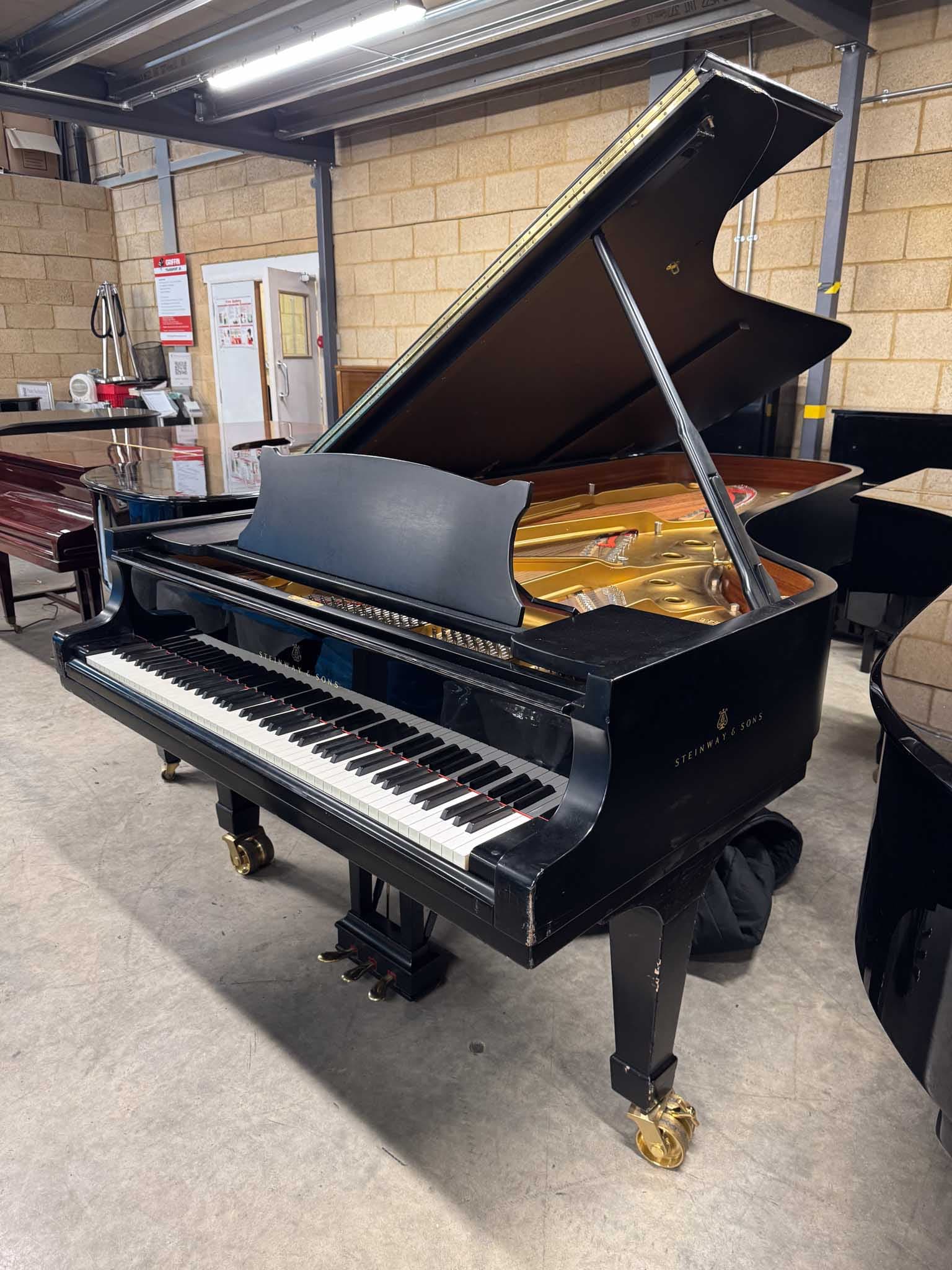 Ein Steinway Konzertflügel Modell D im aktuellen Verkauf
